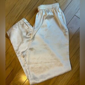 Victoria's Secret Silky Cream Pants